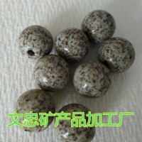 大量銷售臺灣北投石珠 上釉北投石斑點(diǎn)珠