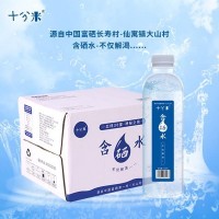 十分米含硒水含硒礦泉水飲用水商務(wù)會(huì)議常備水瓶裝商務(wù)